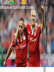 Arjen Robben tema screenshot