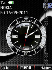 Capture d'écran Clock thème