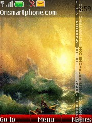 Скриншот темы Aivazovsky