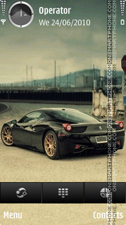 Ferarri tema screenshot