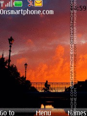 Скриншот темы Amazing Sunset