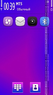 Blurple 5th 01 tema screenshot