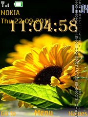 Sunflower Theme-Screenshot