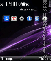 Violet Aerials V2 By Xavier Theme-Screenshot