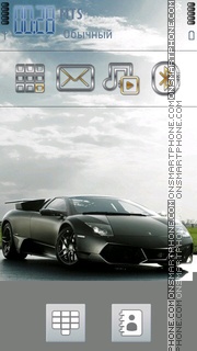 Awesome Lamborghini tema screenshot