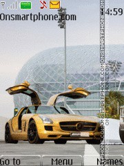 Mercedes_Sls_Amg theme screenshot