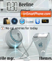 MacSilver tema screenshot