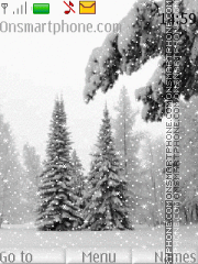 Tale of the winter forest es el tema de pantalla