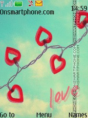 Love 15 tema screenshot