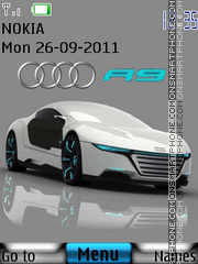 Audi R9 01 theme screenshot