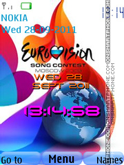 Euro Vision theme screenshot