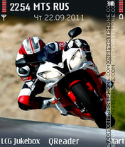 Biker tema screenshot