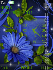 Dark blue theme screenshot