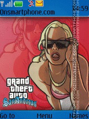 GTA San Andreas tema screenshot