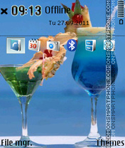 Summer Cocktail es el tema de pantalla