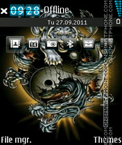 Tiger and Dragon tema screenshot