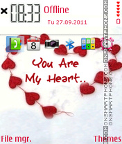 My Heart 04 es el tema de pantalla