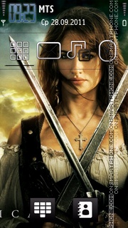 Penelope Cruz 08 theme screenshot