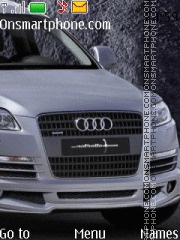 Audi Q7 es el tema de pantalla