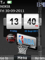 Nba 07 es el tema de pantalla