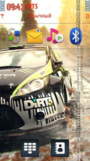 Скриншот темы Dirt3 01