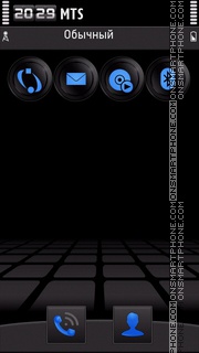 Evo Blue V1 tema screenshot