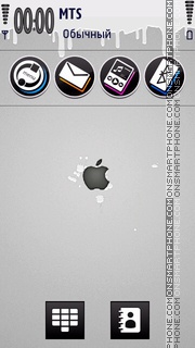 Capture d'écran Iphone4 Icons thème