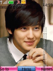 Скриншот темы Kim Sang Bum 01