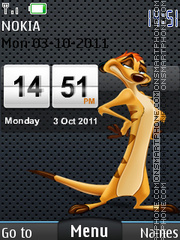 Timon 02 tema screenshot