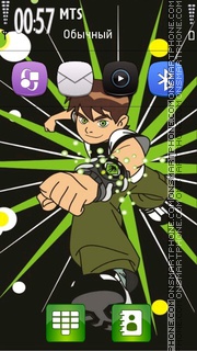 Ben 10 01 es el tema de pantalla