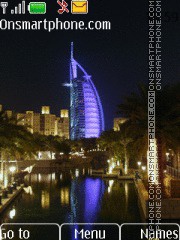 Скриншот темы Dubai City Lights