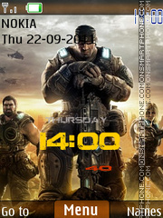 Capture d'écran Gears Of War 04 thème
