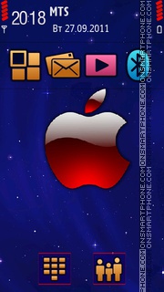 Apple Acquaint theme screenshot