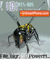Kyber Bee theme screenshot
