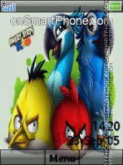 Скриншот темы Angry Bird 03