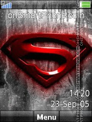 Скриншот темы Superman 11