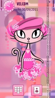 Pink theme es el tema de pantalla