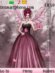 Capture d'écran Shine fairy thème