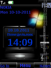 Скриншот темы Windows Flash By ROMB39