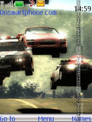 Nfs Most Wanted 14 theme screenshot