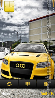 Audi tema screenshot