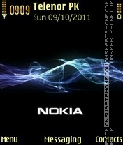 Скриншот темы Nokia Lion