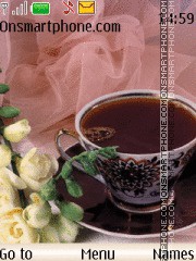 Скриншот темы Orchid coffe