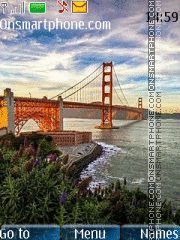 Capture d'écran Golden Gate thème