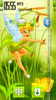 Tinkerbell 06 es el tema de pantalla