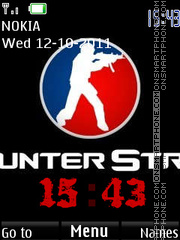 Counter strike 1.6 es el tema de pantalla