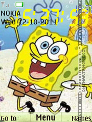 Sponge Bob theme screenshot