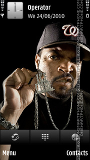 Ice cube tema screenshot