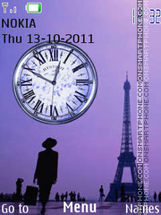 Paris tema screenshot