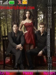 Скриншот темы Salvatore - The Vampire Diaries